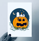 Peanuts A5 Prints Halloween '22